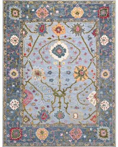 HP_197 LT.BLUE D.BLUE RUGS